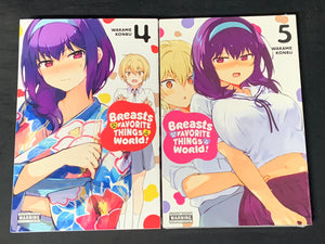 Breasts are my favorite things in the world Volume 4 & 5 Manga Trade Paperbacks