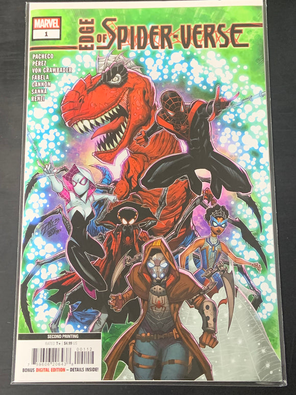 Edge of Spider-Verse 1 Marvel 2023 Second Printing