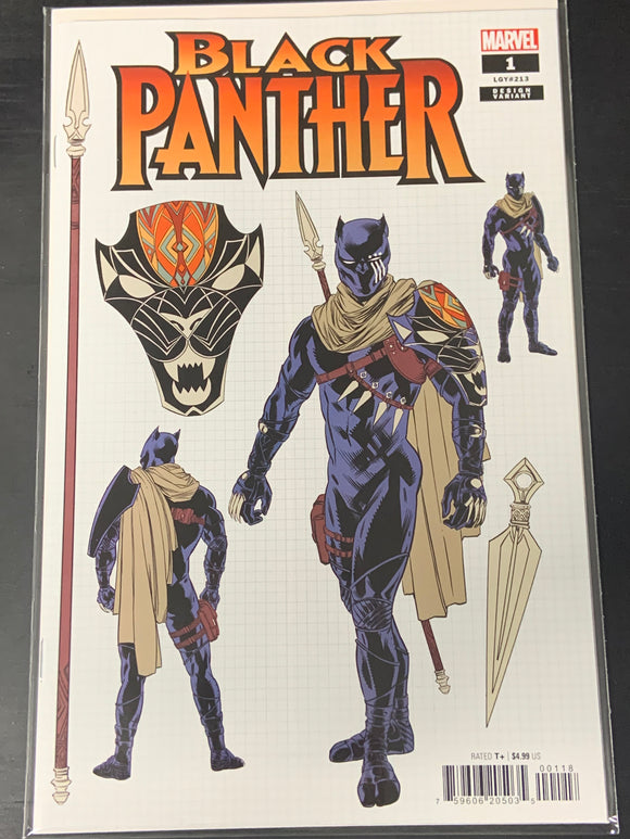 Black Panther 1 Marvel 2023 1:10 Design Variant