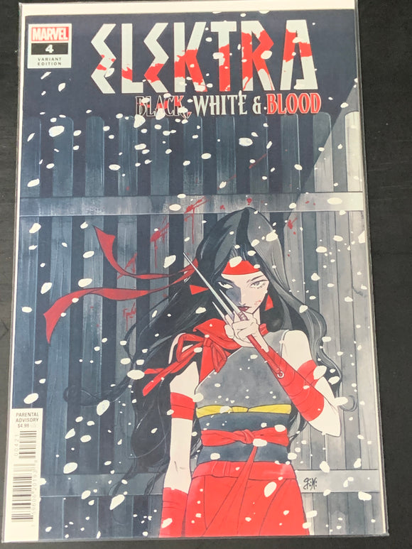 Elektra Black White and Blood 4 2022 Peach Momoko Variant