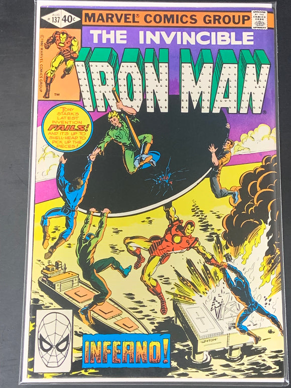 Iron Man 137 Marvel 1980