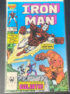 Iron Man 206 Marvel 1986