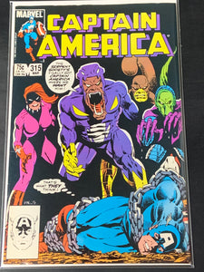 Captain America 315 Marvel Comics 1986