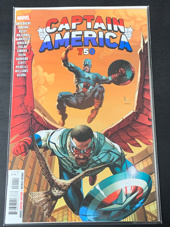 Captain America 750 Marvel 2023 Cover A