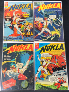 Nukla 1-4 Dell Comics 1965 1st App & Origin of Nukla, Set of 4