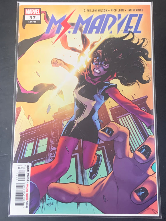 Ms.Marvel 37 Marvel 2019 Malik Khan Gets Super Powers