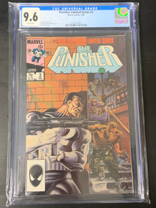 Punisher 2 Marvel 1986 Limited Series CGC 9.6 Mike Zeck