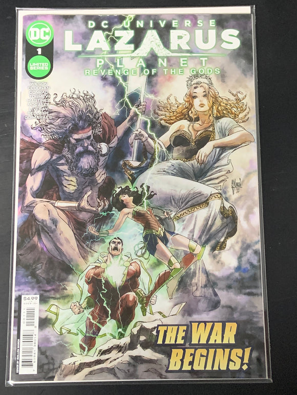 Lazarus Planet Revenge Of The Gods 1 DC 2023 Cover A Guillem March