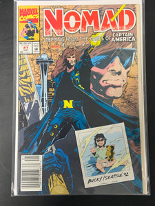 Nomad 1 Marvel 1992 Newsstand Edition