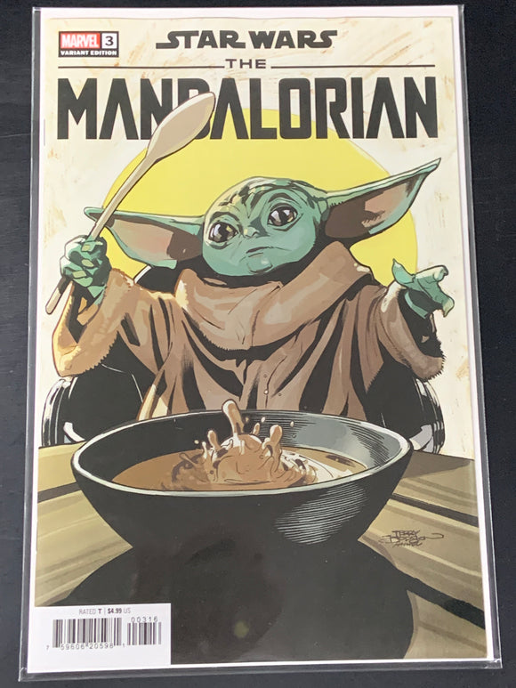 Star Wars The Mandalorian Season 2 #3 Marvel 2023 1:25 Dodson Variant 1st Bo-Katan