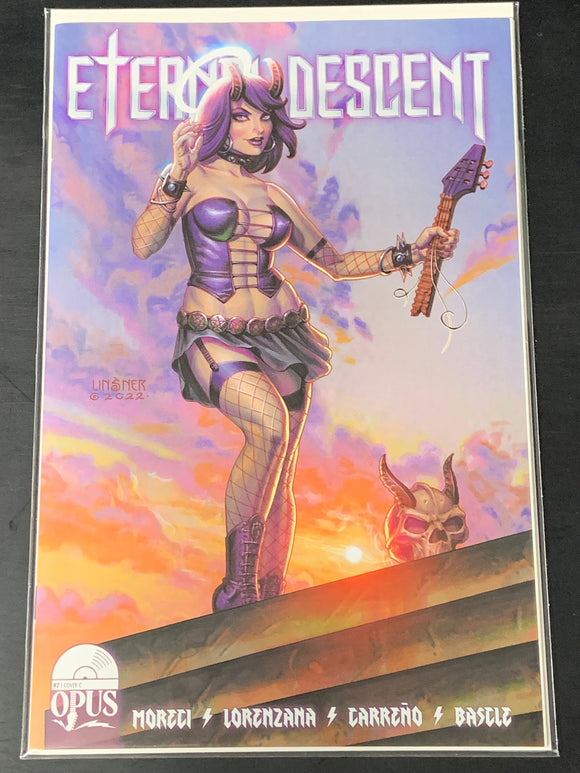 Eternal Descent 2 Opus Comics Scarce Joseph Linsner 1:10 Variant