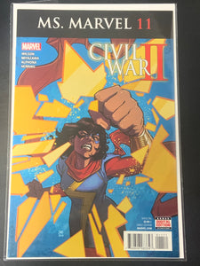 Ms.Marvel 11 2016 1st App of Lockdown & Origin of Ms.Marvel's Bangles