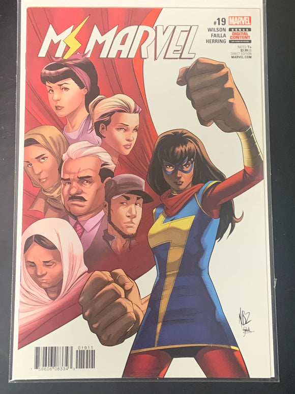 Ms. Marvel 19 2017 1st App of Discord