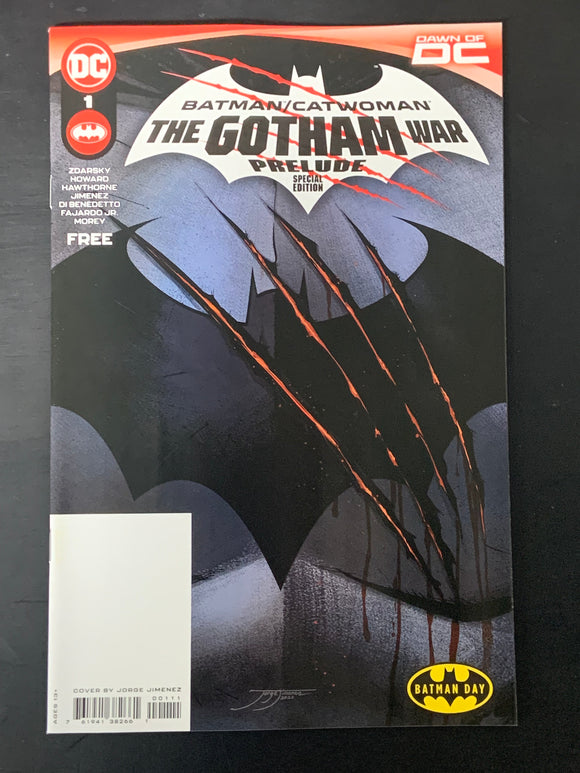 Batman/Catwoman The Gotham War Prelude 1 Special Edition BATMAN DAY 2023