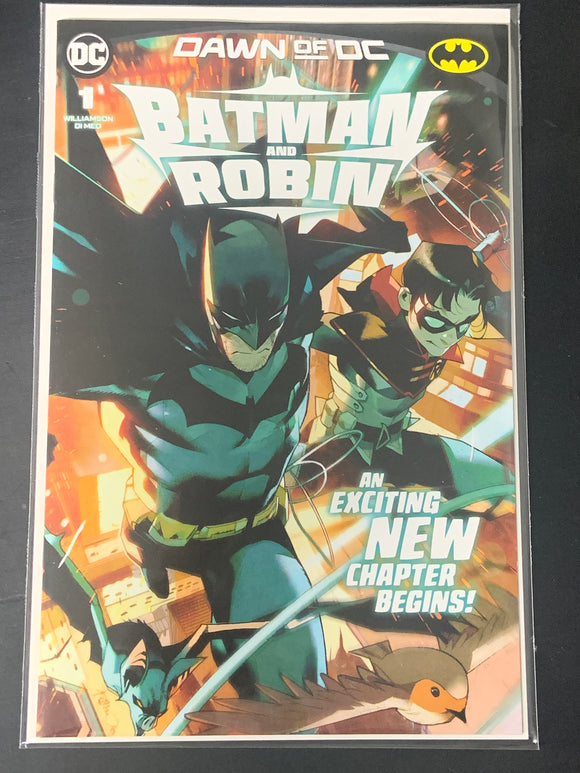 Batman And Robin 1 DC 2023 Cover A 1st App of Shush in Cameo