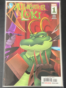 Alligator Loki 1 Marvel 2023 Cover 1 1st Comic App of Alligator Loki