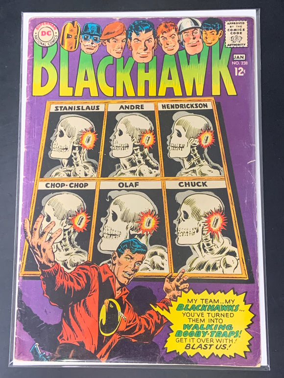 Blackhawk 238 DC 1967 Silver Age