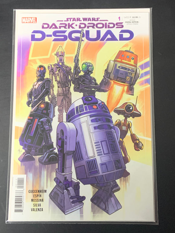 Star Wars Dark Droids D-Squad 1 Marvel 2023 Cover A 1st App of D-Squad