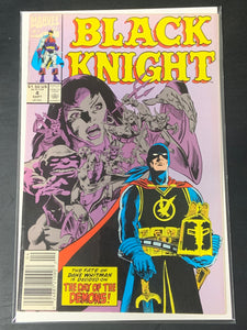 Black Knight 4 Marvel 1990 1st Solo Series