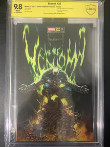 Venom 30 Marvel 2021 Kael Ngu Exclusive Signed CBCS 9.8