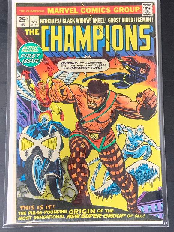 The Champions 1 Marvel 1975 1st Appearance of The Champions