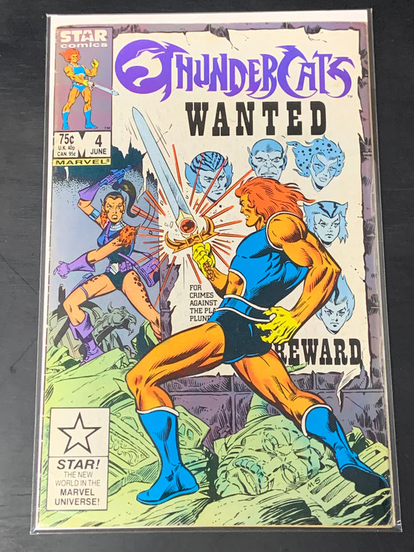 Thundercats 4 Marvel Star Comics 1996 1st App of Lynxana