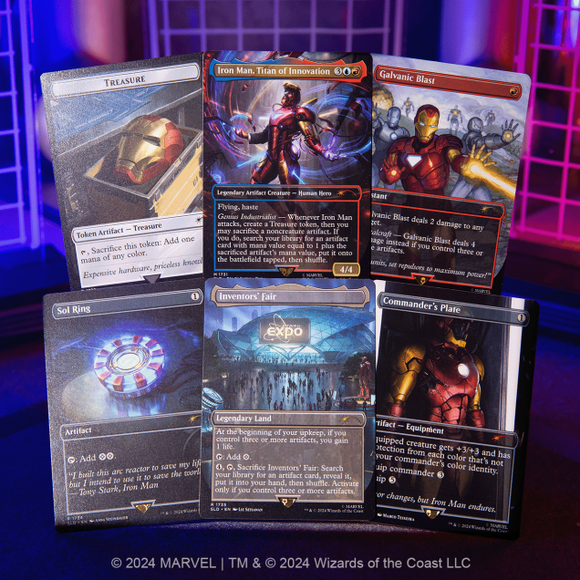 Magic The Gathering Secret Lair x Marvel - Iron Man