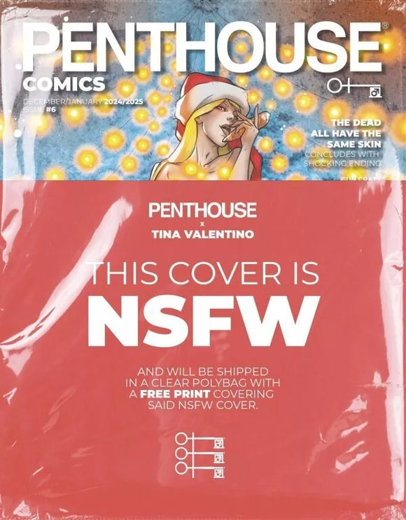 Penthouse Comics 6 2025 Cover F 1:10 NSFW Sealed Polybag Variant