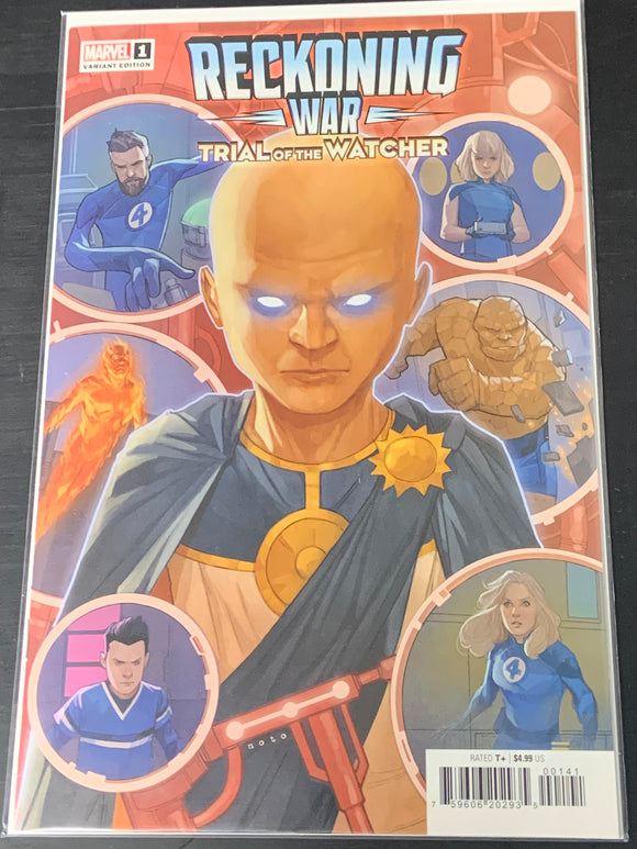 Reckoning War Trial of the Watcher 1 Marvel 2022 1:25 Phil Noto Variant