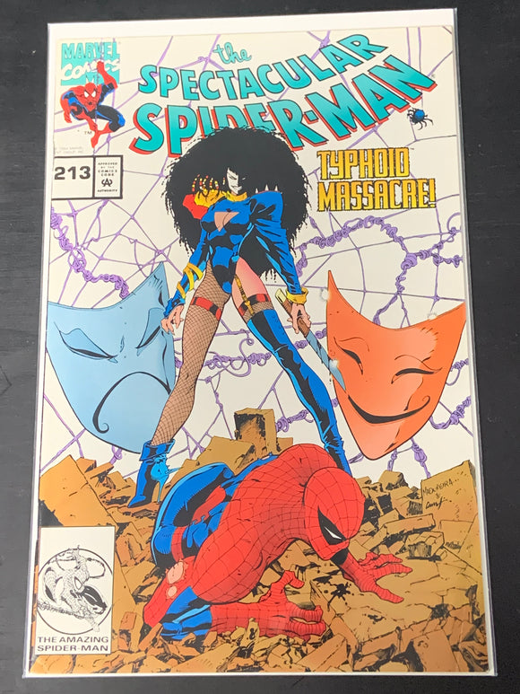 Spectacular Spider-Man 213 Marvel 1994 Scarce Gamepro Variant, No Price Box