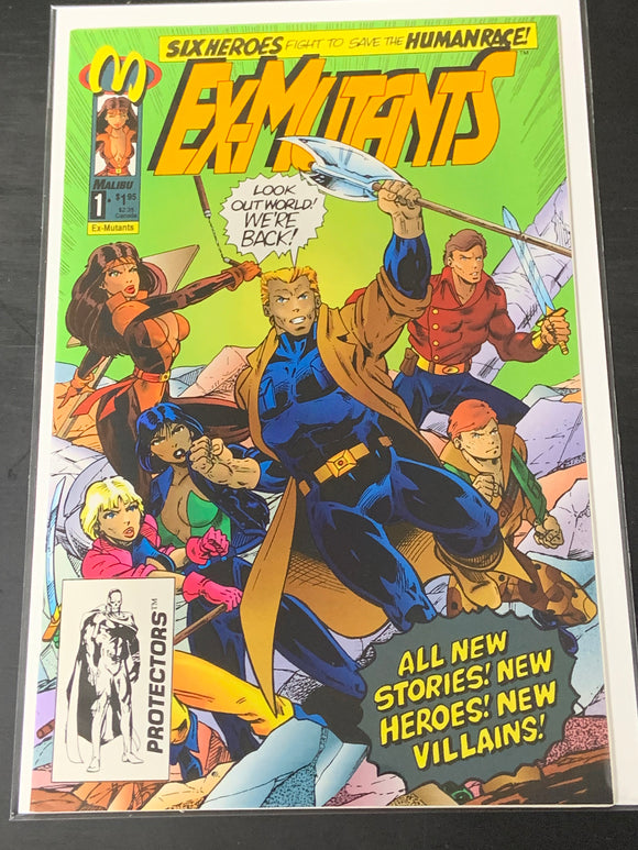 Ex-Mutants 1 Malibu Comics 1992