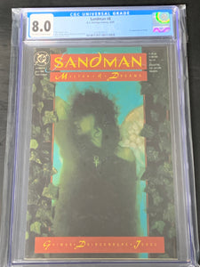 Sandman 8 DC Vertigo 1989 CGC 8.0 1st App of Death