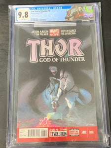 Thor God of Thunder 6 Marvel 2013 CGC 9.8 1st App of Knull in Cameo & Origin of Gorr