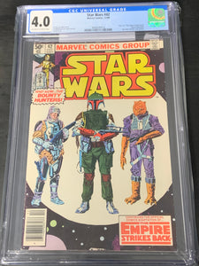 Star Wars 42 Marvel 1980 CGC 4.0 1st App of Boba Fett