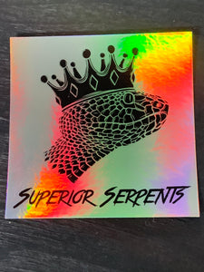 Superior Serpents Stickers - Multiple Designs