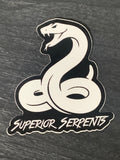 Superior Serpents Stickers - Multiple Designs