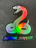 Superior Serpents Stickers - Multiple Designs