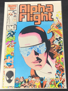 Alpha Flight 40 Marvel 1986 Wedding of Namor & Marrina