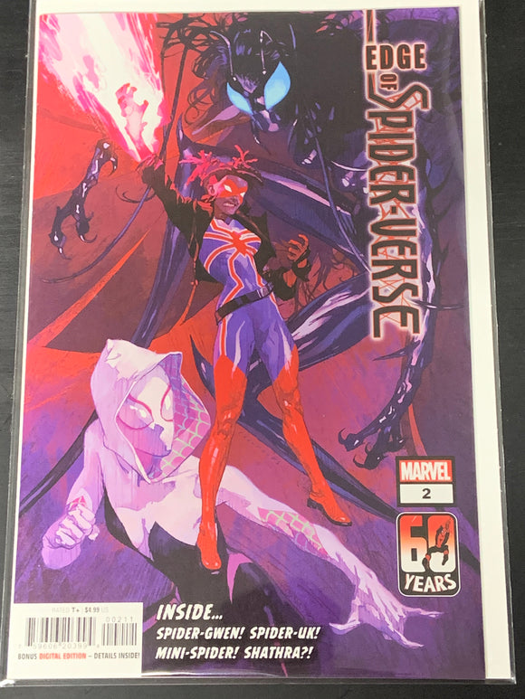 Edge of Spider-Verse 2 Marvel 2022 1st App of Spider UK