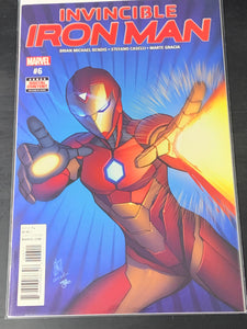 Invincible Iron Man 6 Marvel 2017 RiRi Williams