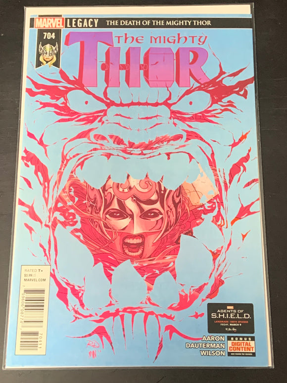 The Mighty Thor 704 Marvel 2018 Jane Foster