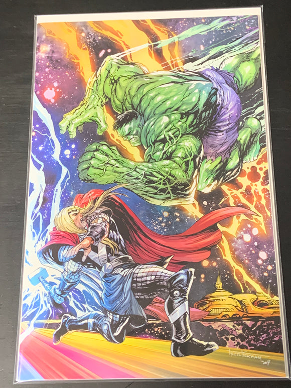 Hulk vs Thor Banner of War Alpha Marvel 2022 Tyler Kirkham Exclusive Virgin