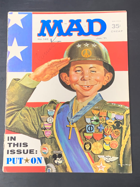 Mad Magazine 140 January 1971