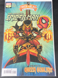 Amazing Spider-Man 1 Marvel 2022 Trick or Read The Rise of Queen Goblin