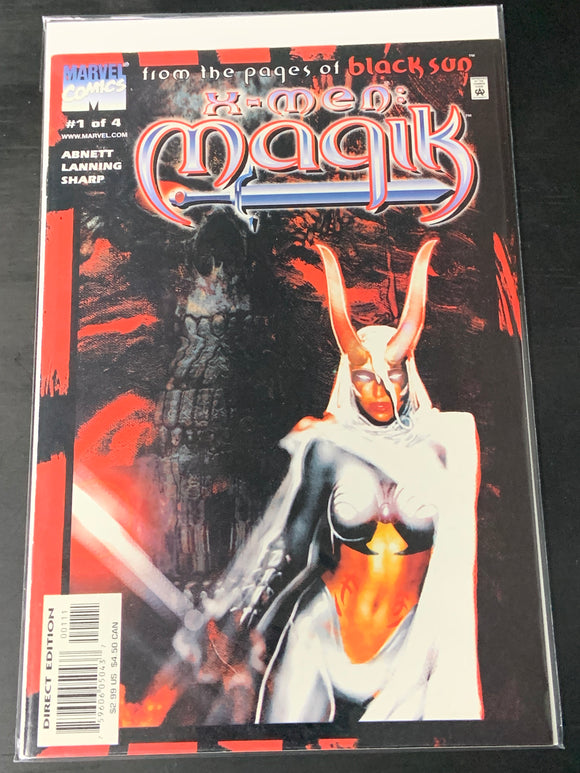 X-Men: Magic 1 Marvel 2000 From the Pages of Black Sun