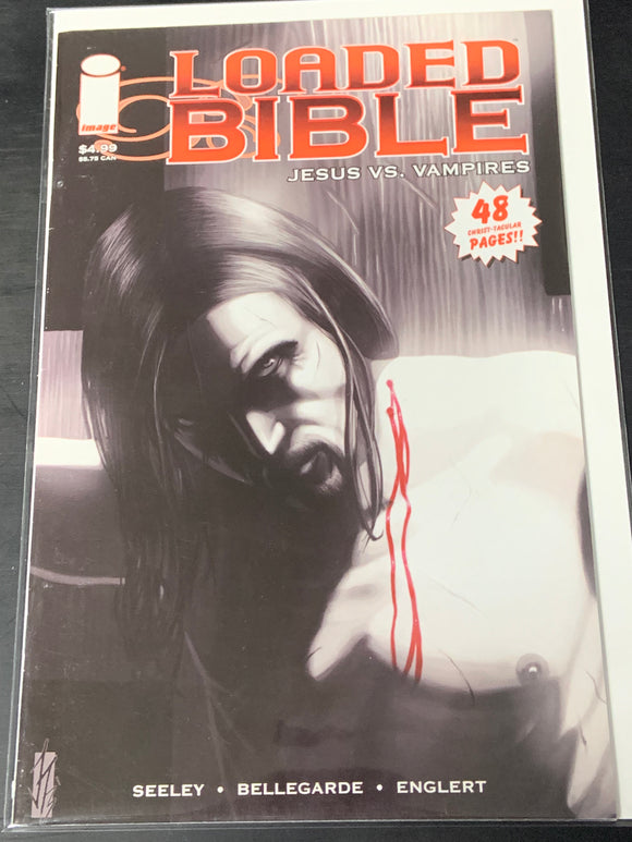 Loaded Bible Jesus vs Vampires 1 Image 2006 Tim Seeley