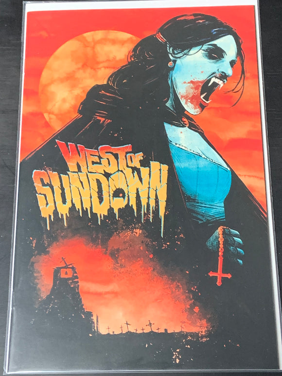 West of Sundown 1 Vault Comics 2022 1:5 Skylar Patridge Variant