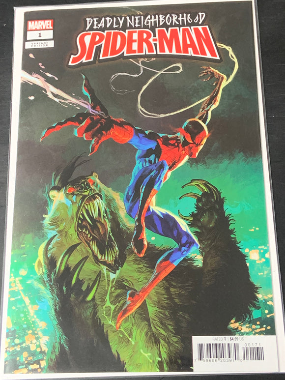 Deadly Neighborhood Spider-Man 1 Marvel 2022 Casanovas Variant