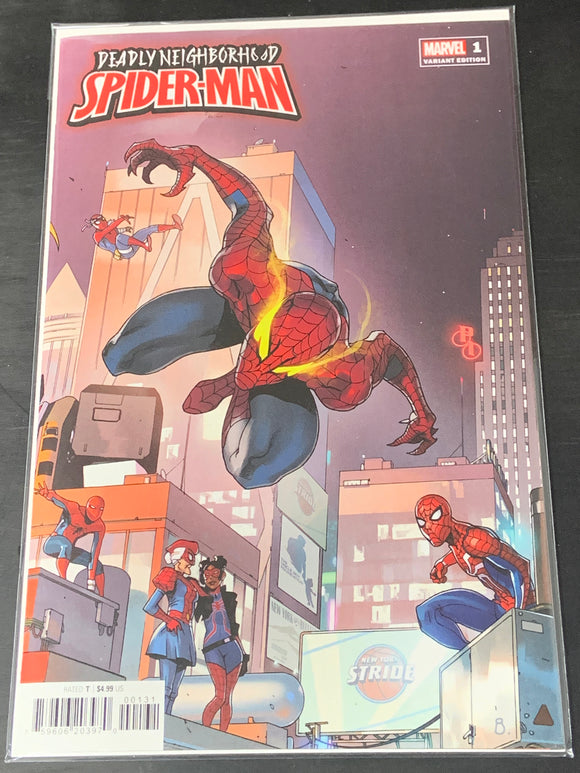 Deadly Neighborhood Spider-Man 1 Marvel 2022 Bengal Variant