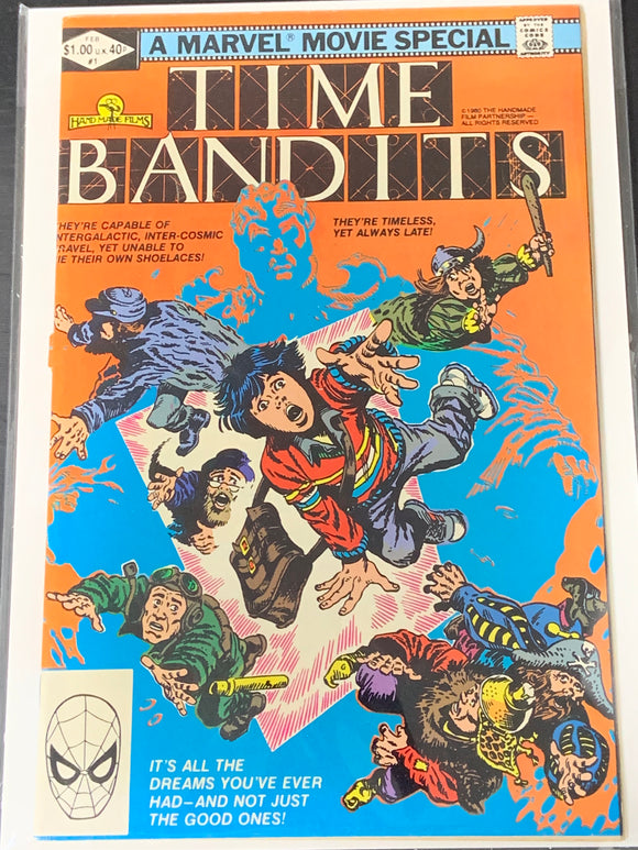 Time Bandits 1 Marvel 1982 Movie Adaptation